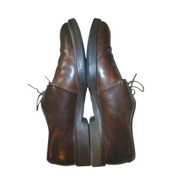 Salvatore Ferragamo Oxfords Men\'s Brown Leather Lace Up Shoes Size 12 main image 15